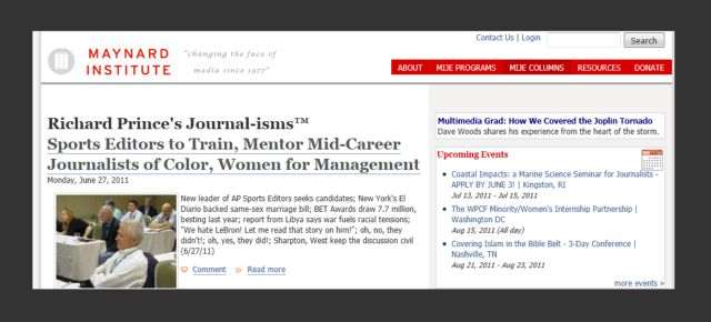 Journal-isms in the Media